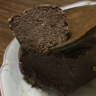 豆腐のチョコテリーヌ風